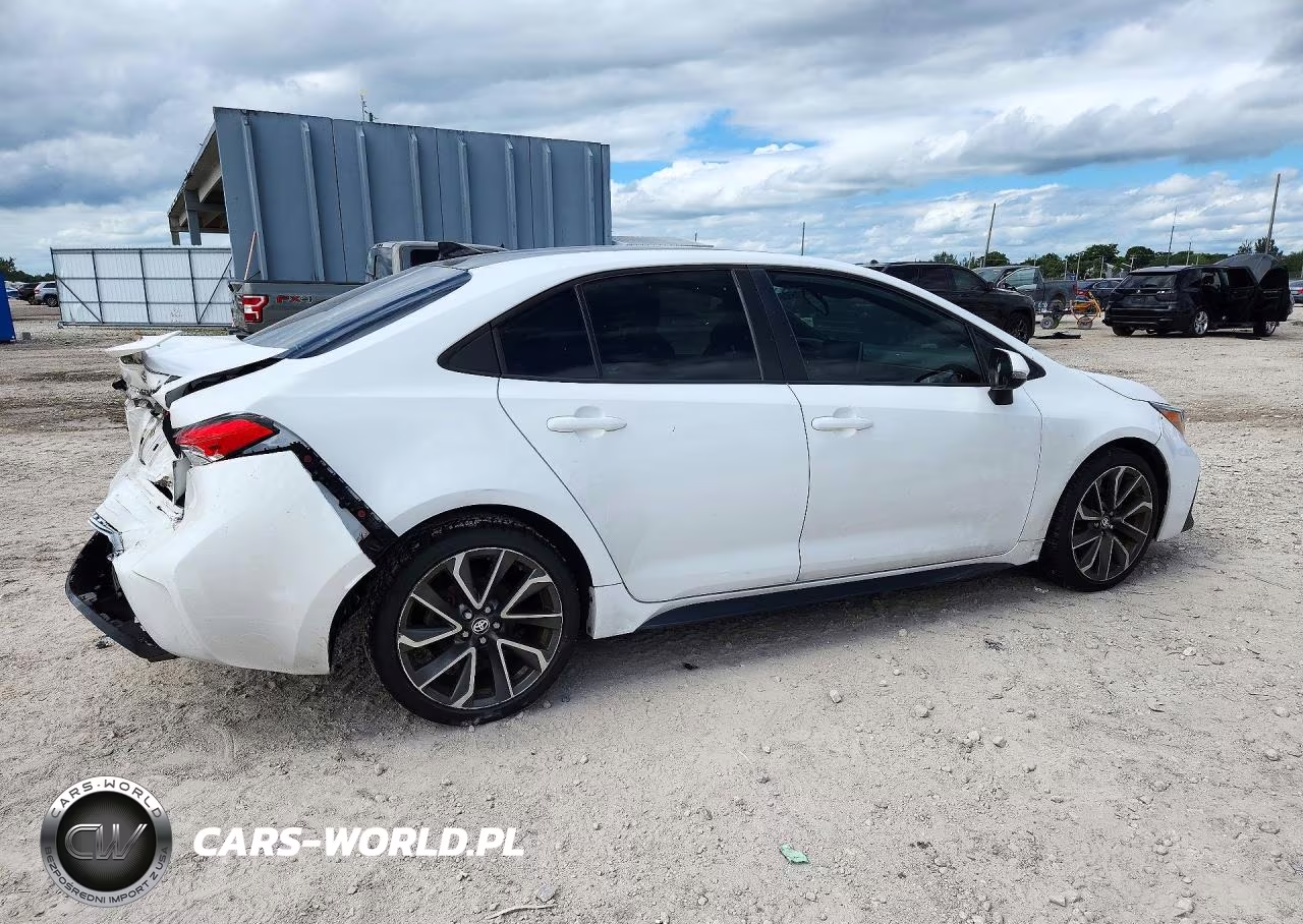 2021 Toyota Corolla Se VIN:5YFS4MCEXMP071973 - 3