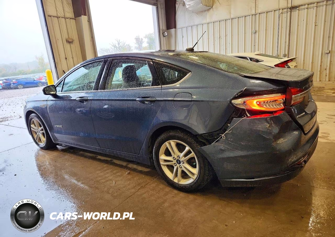 2018 Ford Fusion Se Hybrid VIN:3FA6P0LU9JR232396 - 2