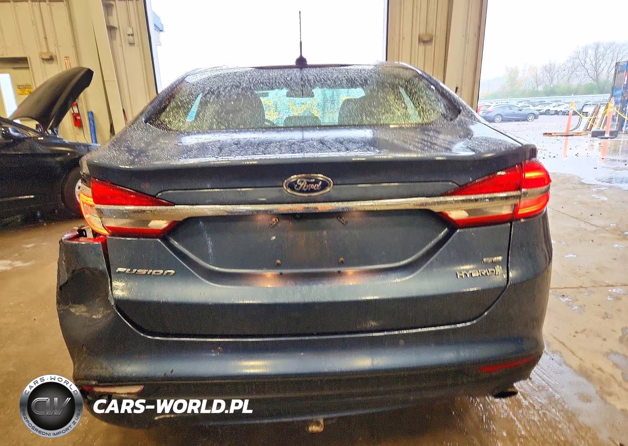 2018 Ford Fusion Se Hybrid VIN:3FA6P0LU9JR232396 - 6