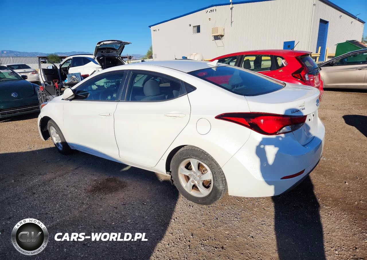 2015 Hyundai Elantra Se VIN:5NPDH4AE0FH649546 - 2