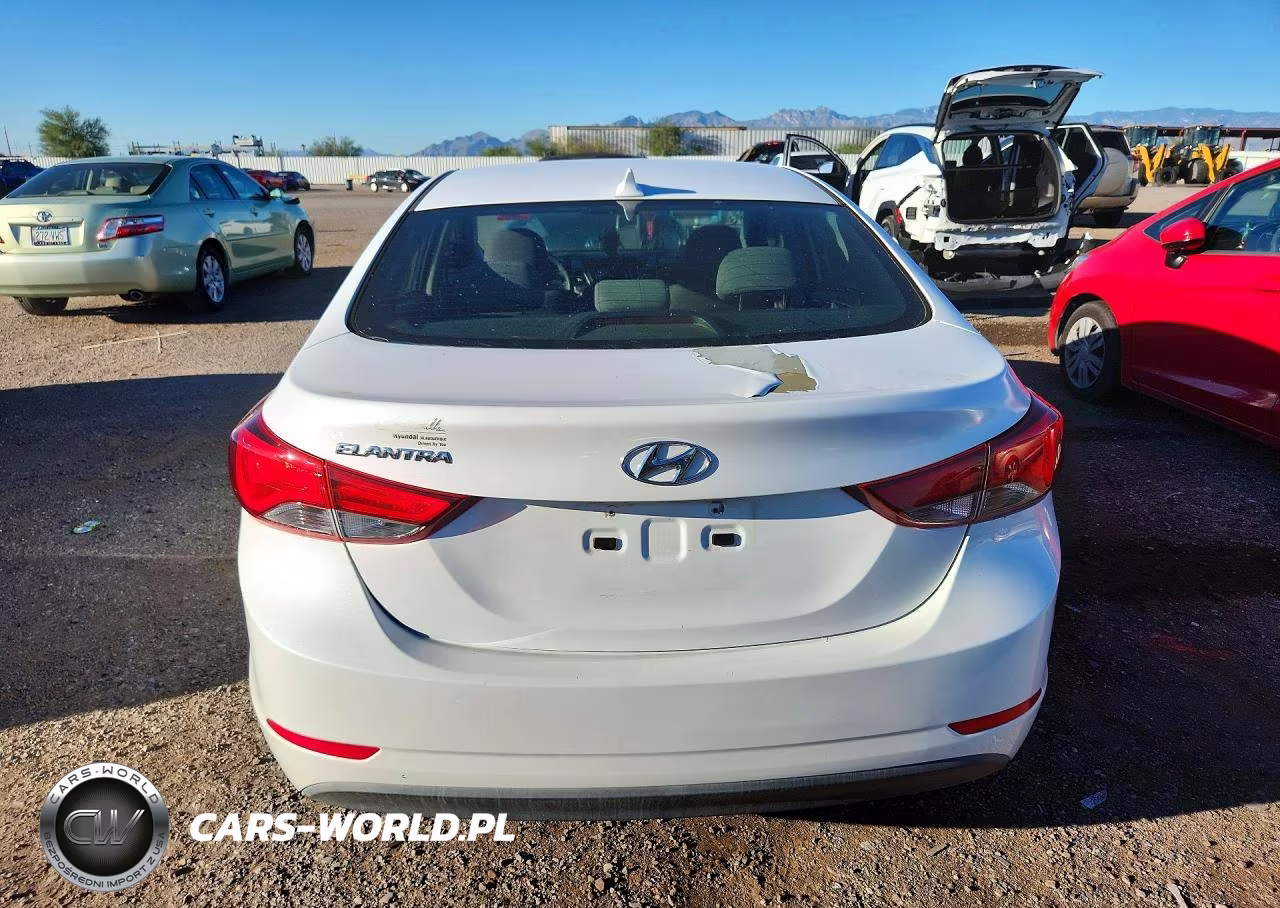 2015 Hyundai Elantra Se VIN:5NPDH4AE0FH649546 - 6