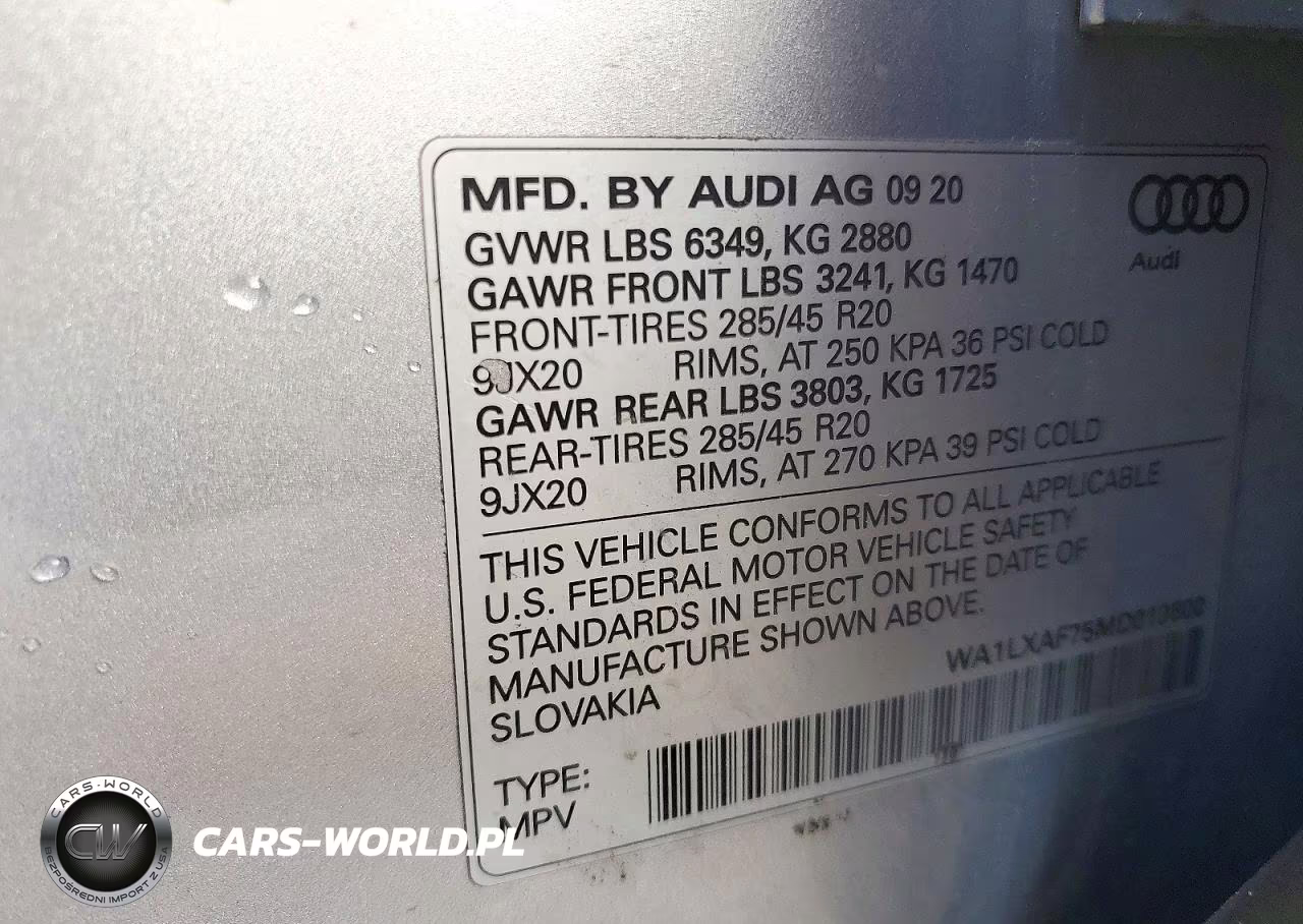 2021 Audi Q7 Premium Plus VIN:WA1LXAF75MD013600 - 13