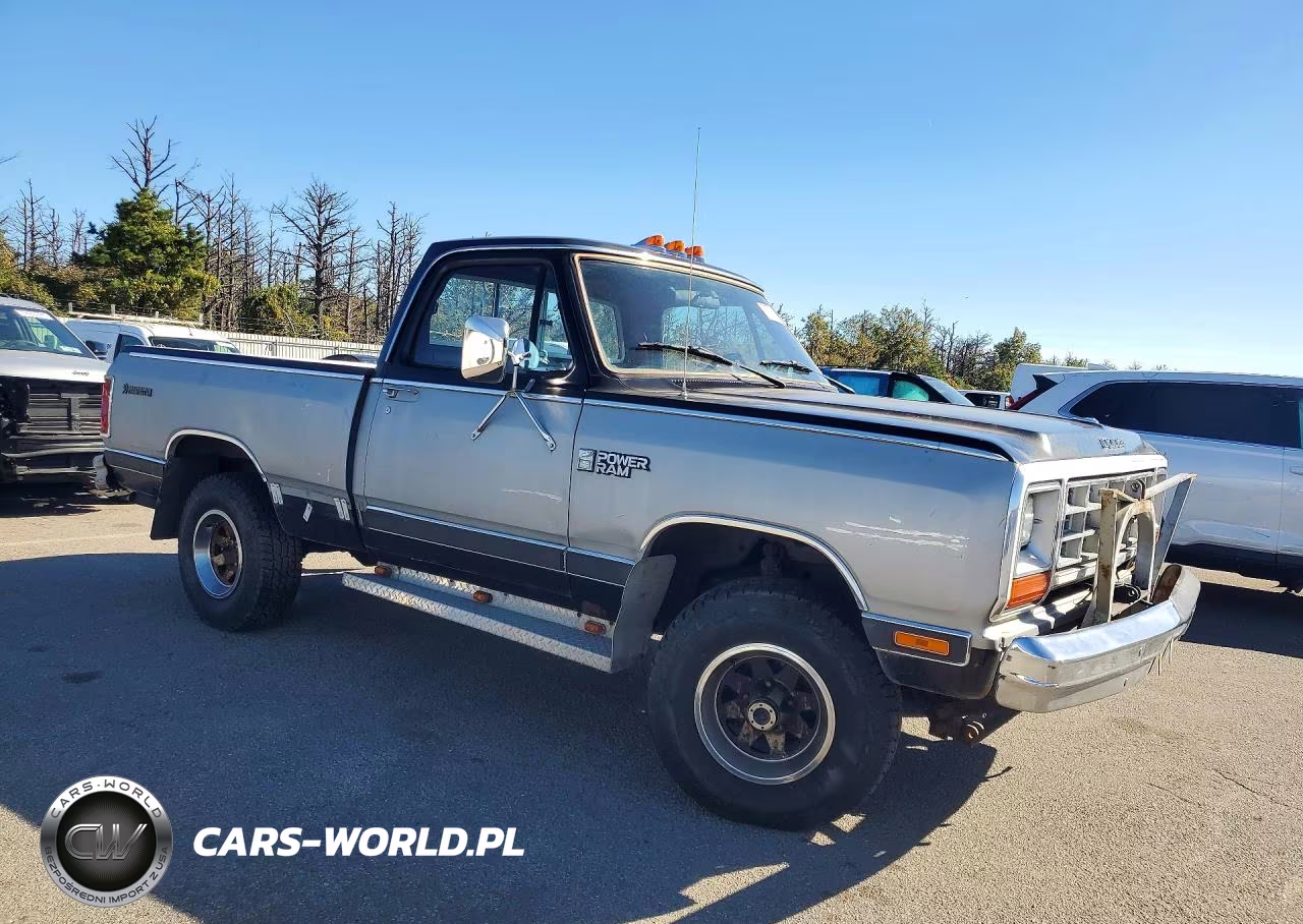 1984 Dodge W-Series W150 VIN:1B7HW14T8ES303339 - 4