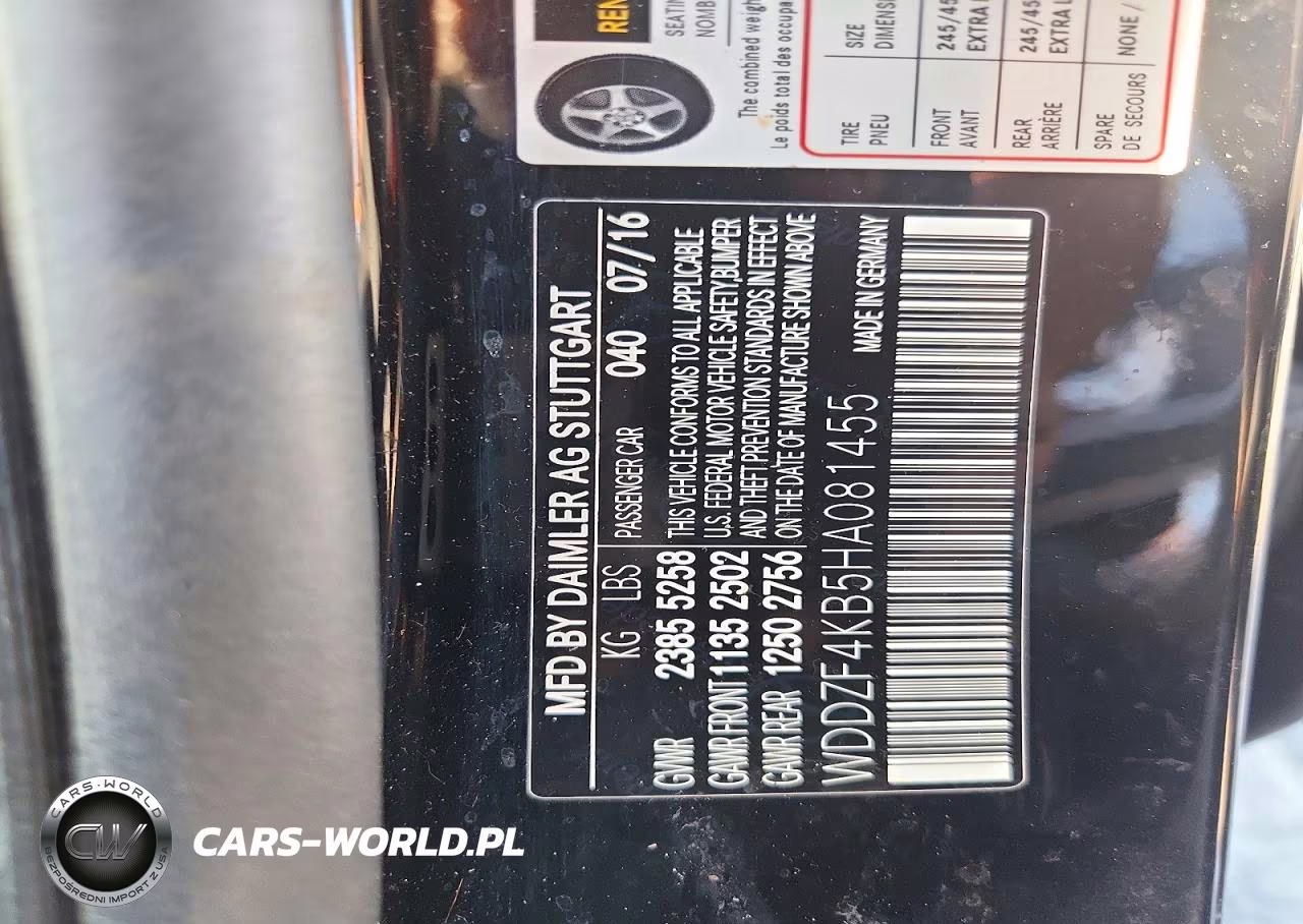2017 Mercedes-Benz E 300 4Matic VIN:WDDZF4KB5HA081455 - 12