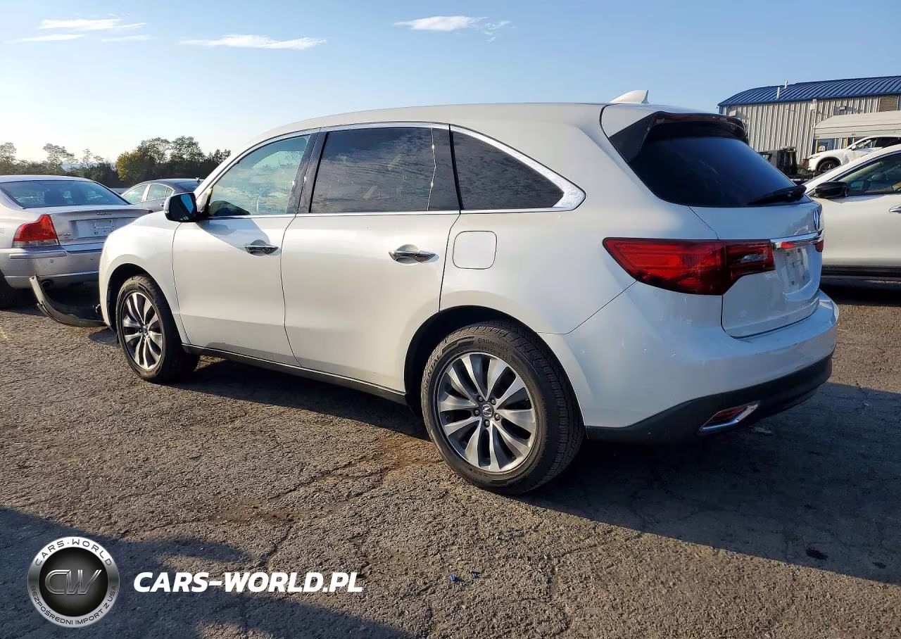 2015 Acura Mdx Technology VIN:5FRYD4H48FB009527 - 2