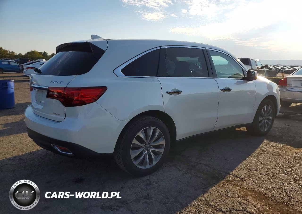 2015 Acura Mdx Technology VIN:5FRYD4H48FB009527 - 3