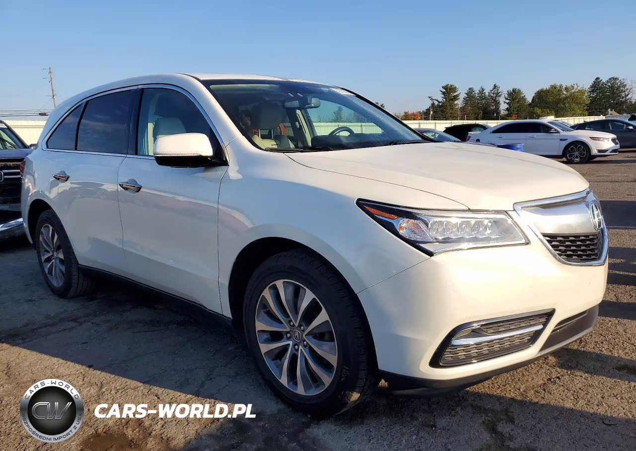 2015 Acura Mdx Technology VIN:5FRYD4H48FB009527 - 4