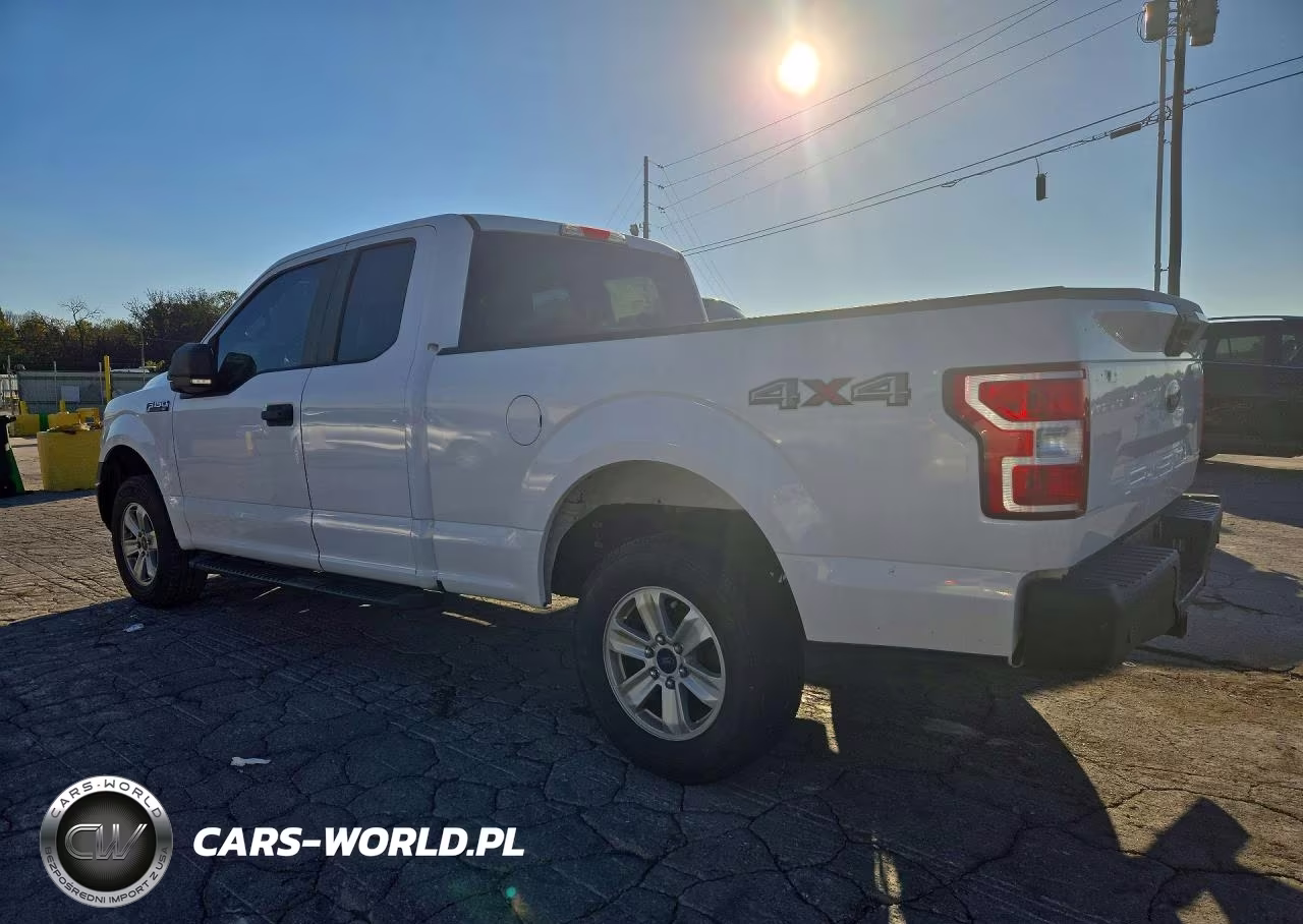 2019 Ford F150 Super Cab VIN:1FTFX1E50KKD58772 - 2