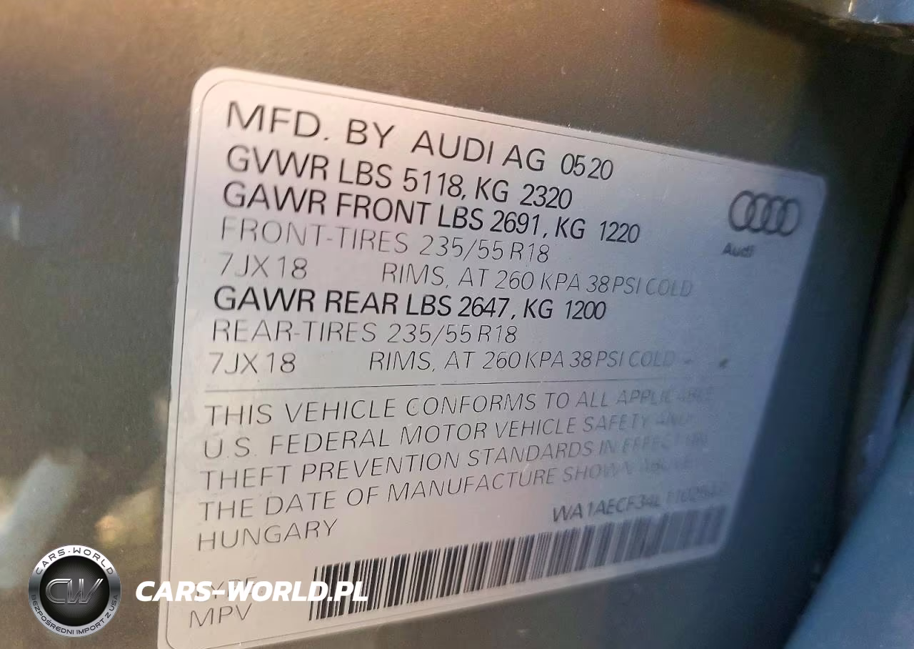 2020 Audi Q3 Premium VIN:WA1AECF34L1102547 - 13