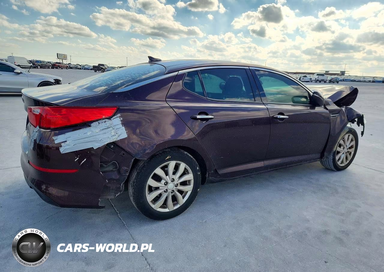 2014 Kia Optima Ex VIN:5XXGN4A73EG343927 - 3