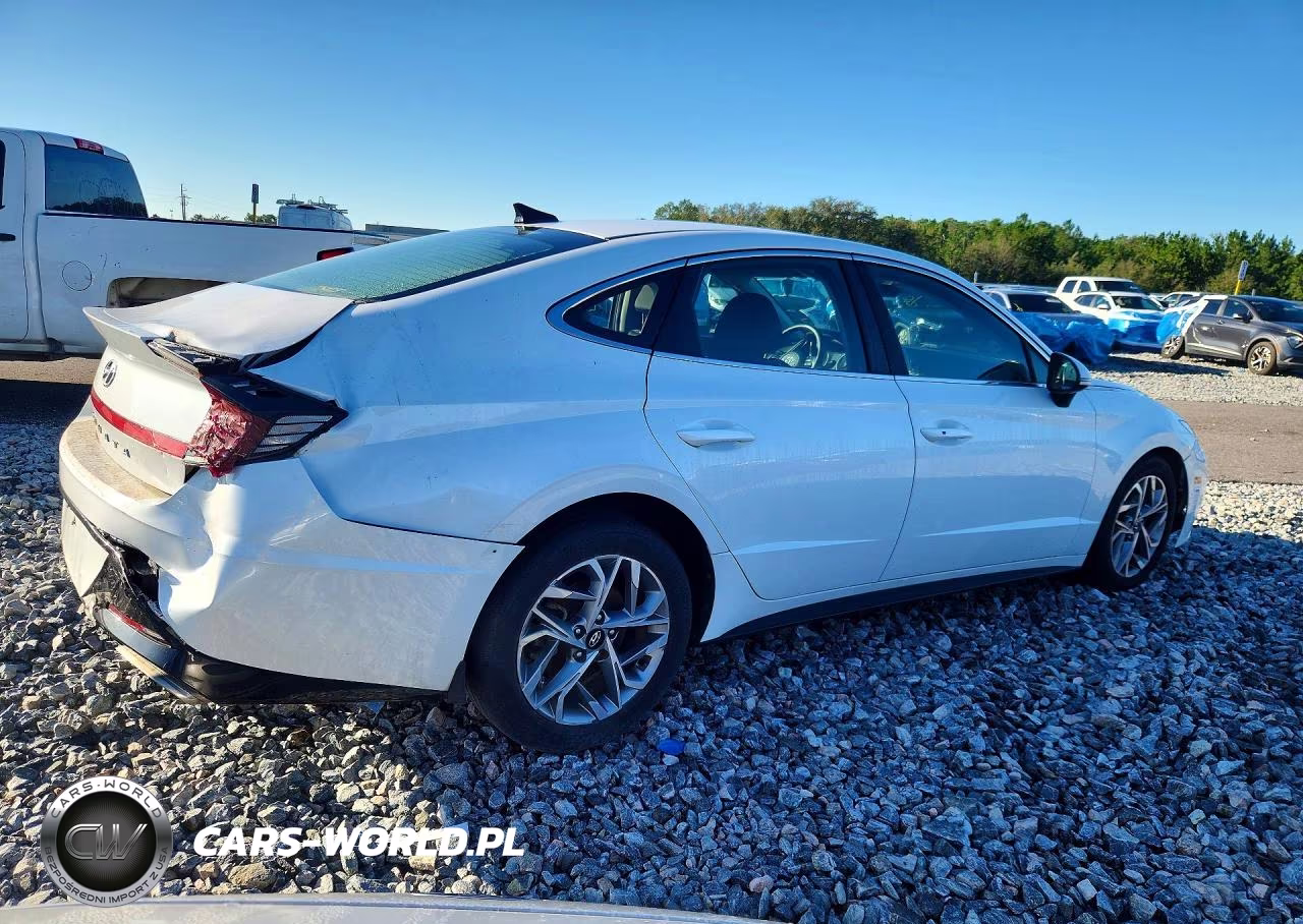 2021 Hyundai Sonata Sel VIN:5NPEL4JA7MH088050 - 3