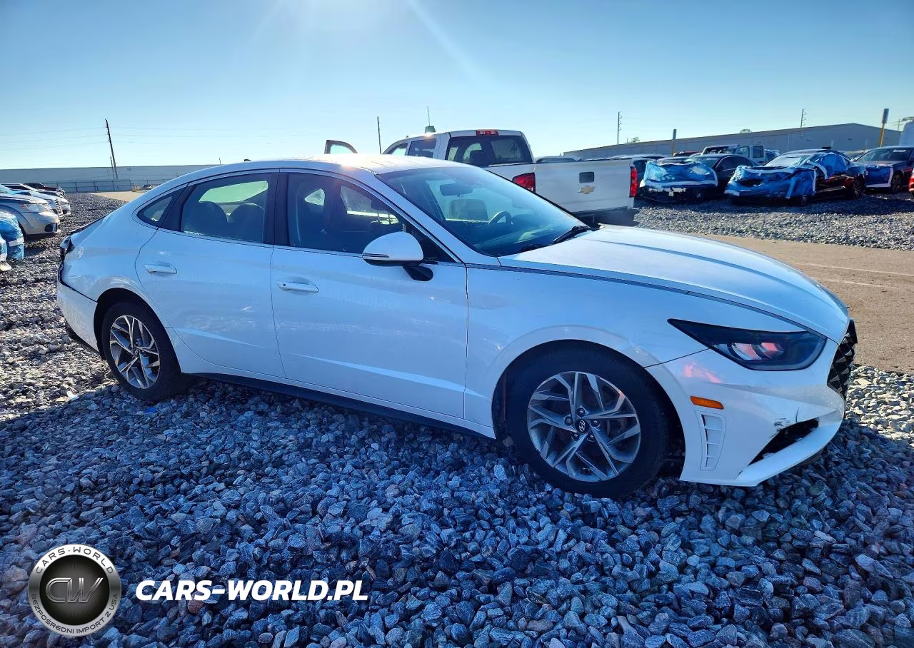 2021 Hyundai Sonata Sel VIN:5NPEL4JA7MH088050 - 4