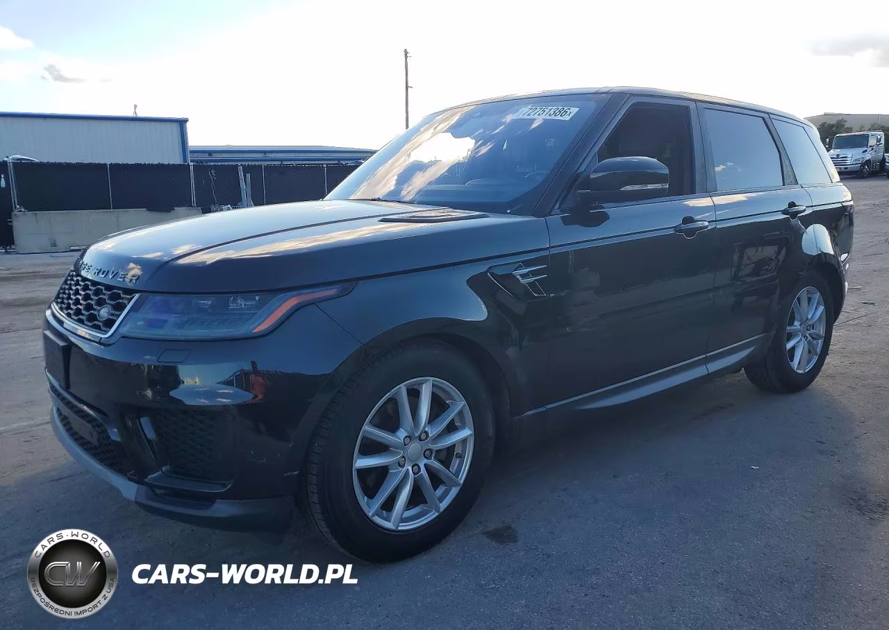 2019 Land Rover Range Rover Sport Se VIN:SALWG2RK3KA849616 - 1