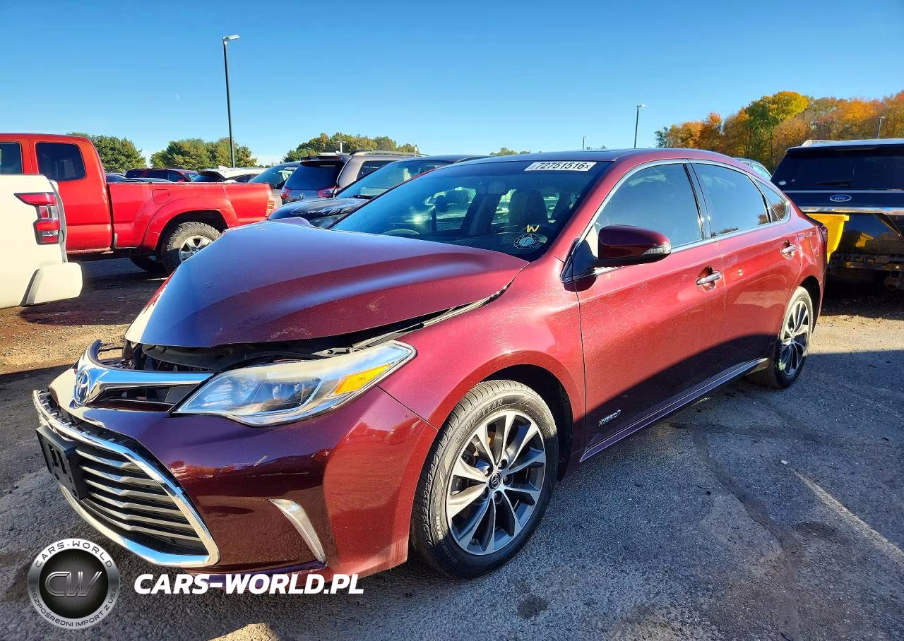 2016 Toyota Avalon Hybrid Xle Plus