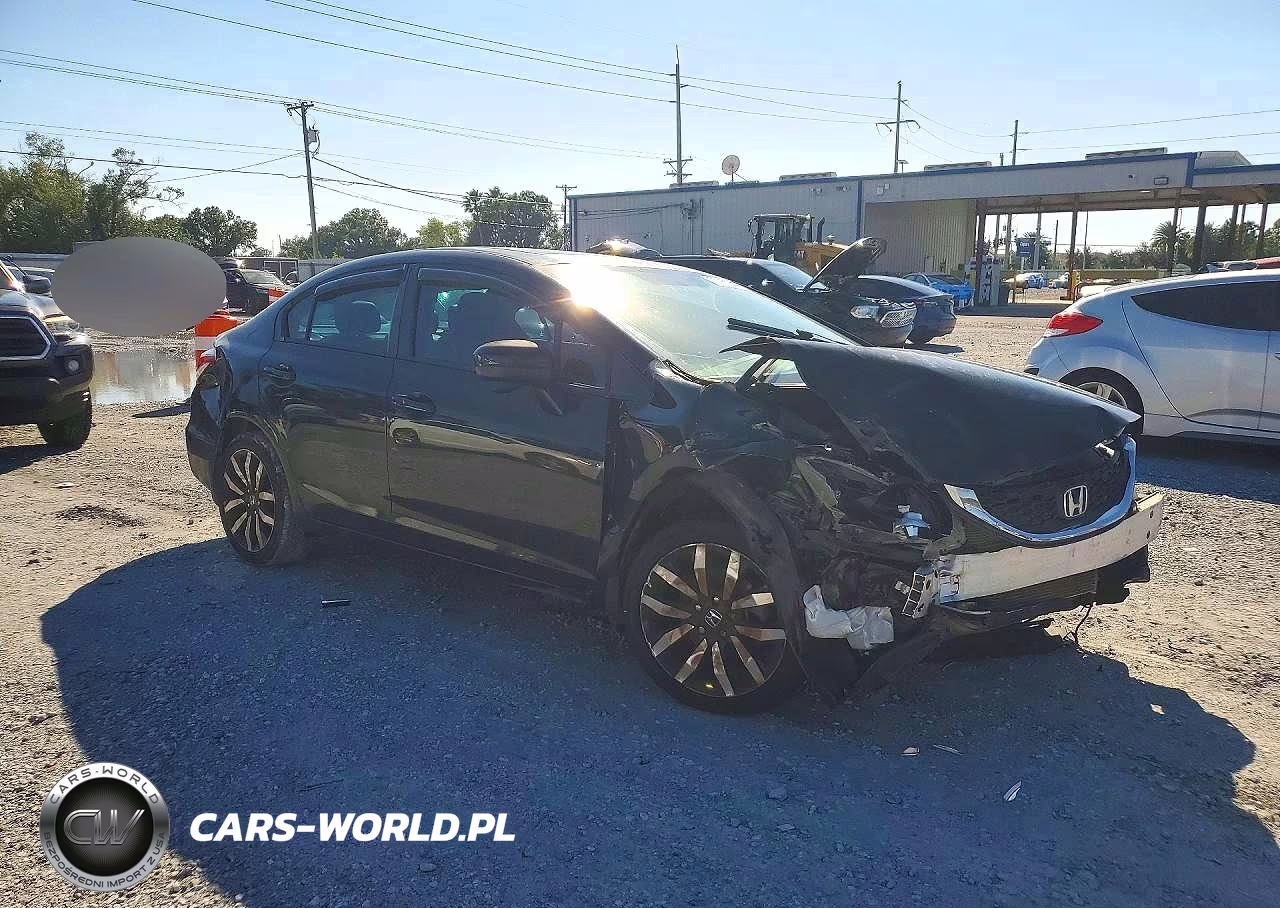 2014 Honda Civic Exl VIN:19XFB2F9XEE064535 - 4