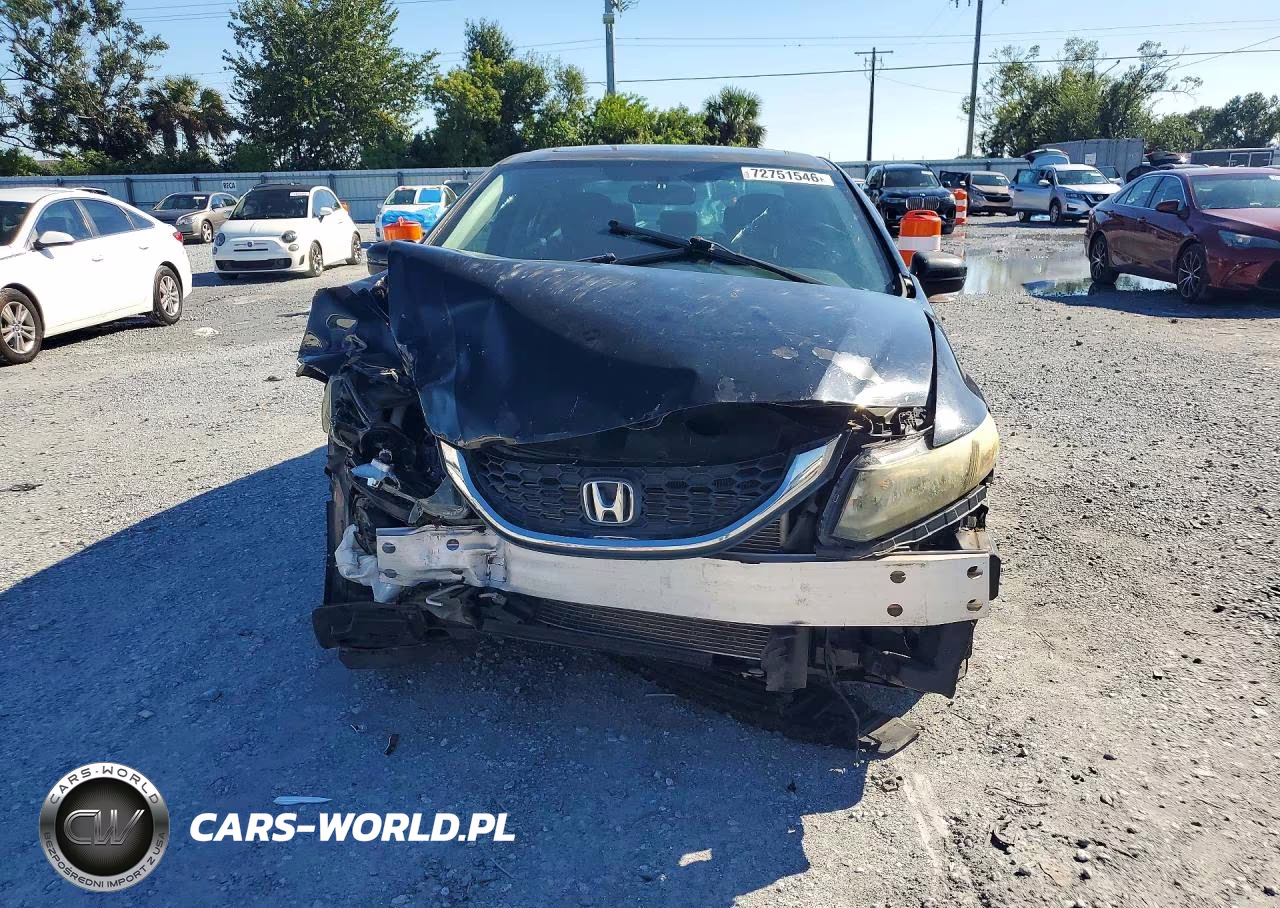 2014 Honda Civic Exl VIN:19XFB2F9XEE064535 - 5
