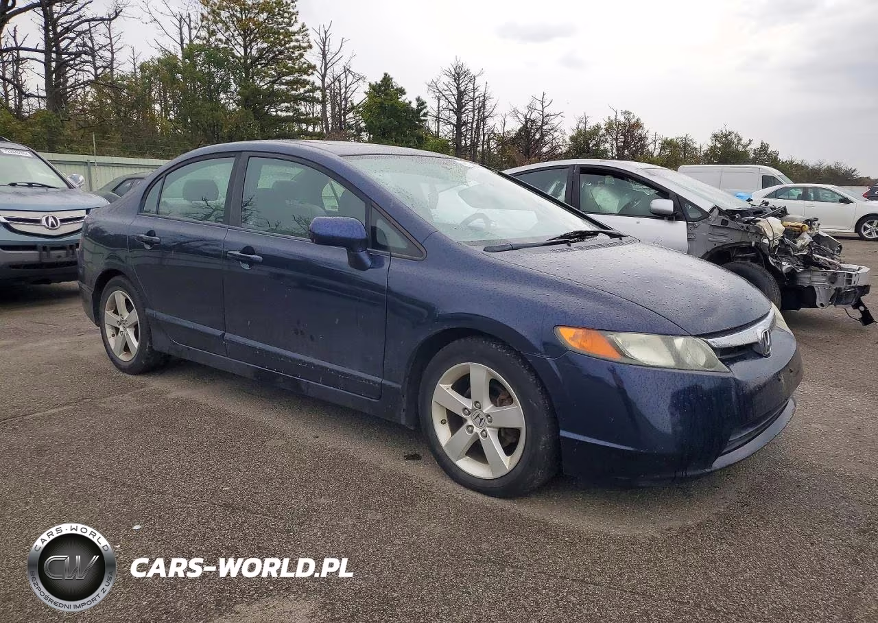 2008 Honda Civic Ex VIN:1HGFA16858L022825 - 4