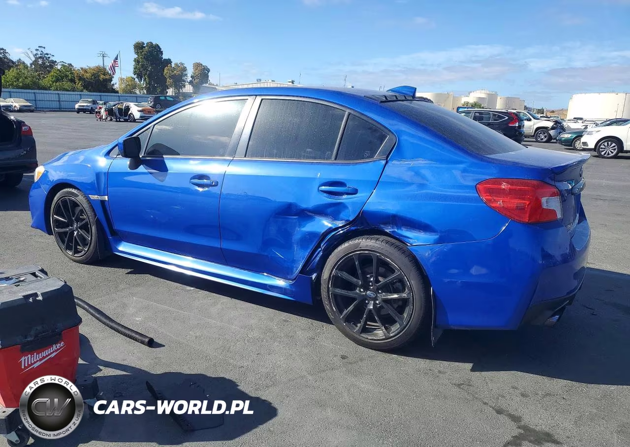 2016 Subaru Wrx VIN:JF1VA1B67G9828519 - 2