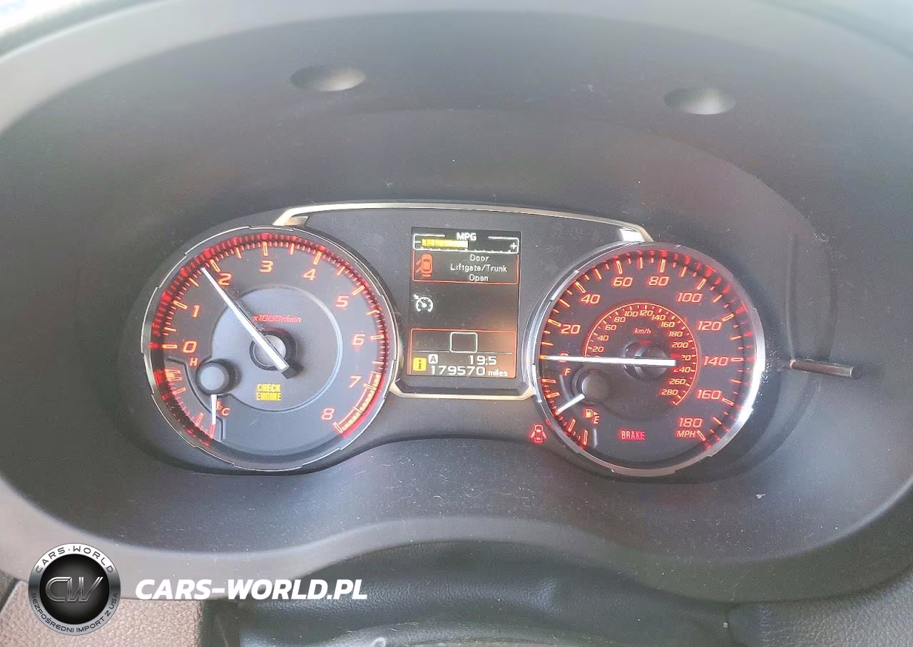 2016 Subaru Wrx VIN:JF1VA1B67G9828519 - 9