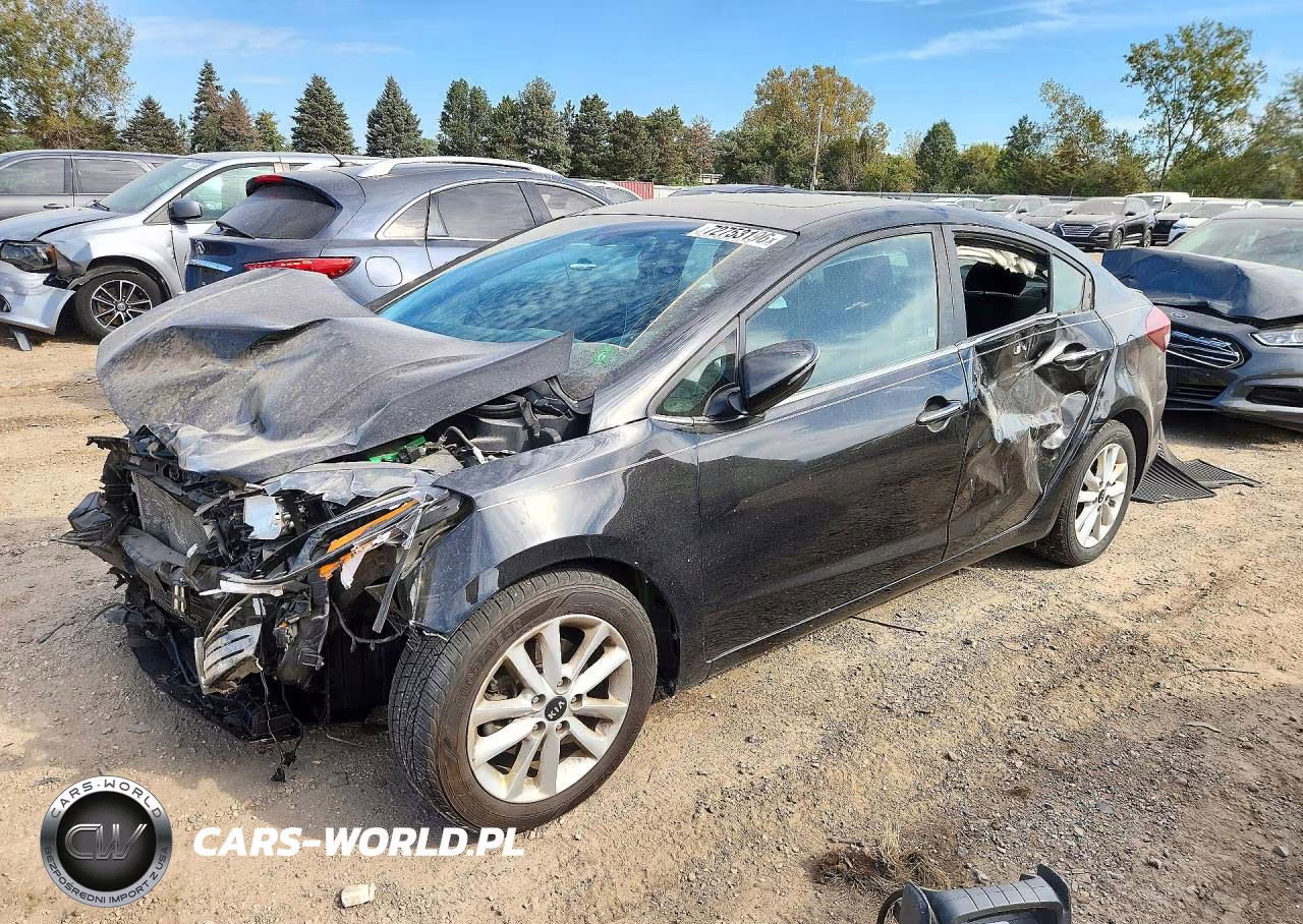 2017 Kia Forte S VIN:3KPFL4A79HE144489 - 1