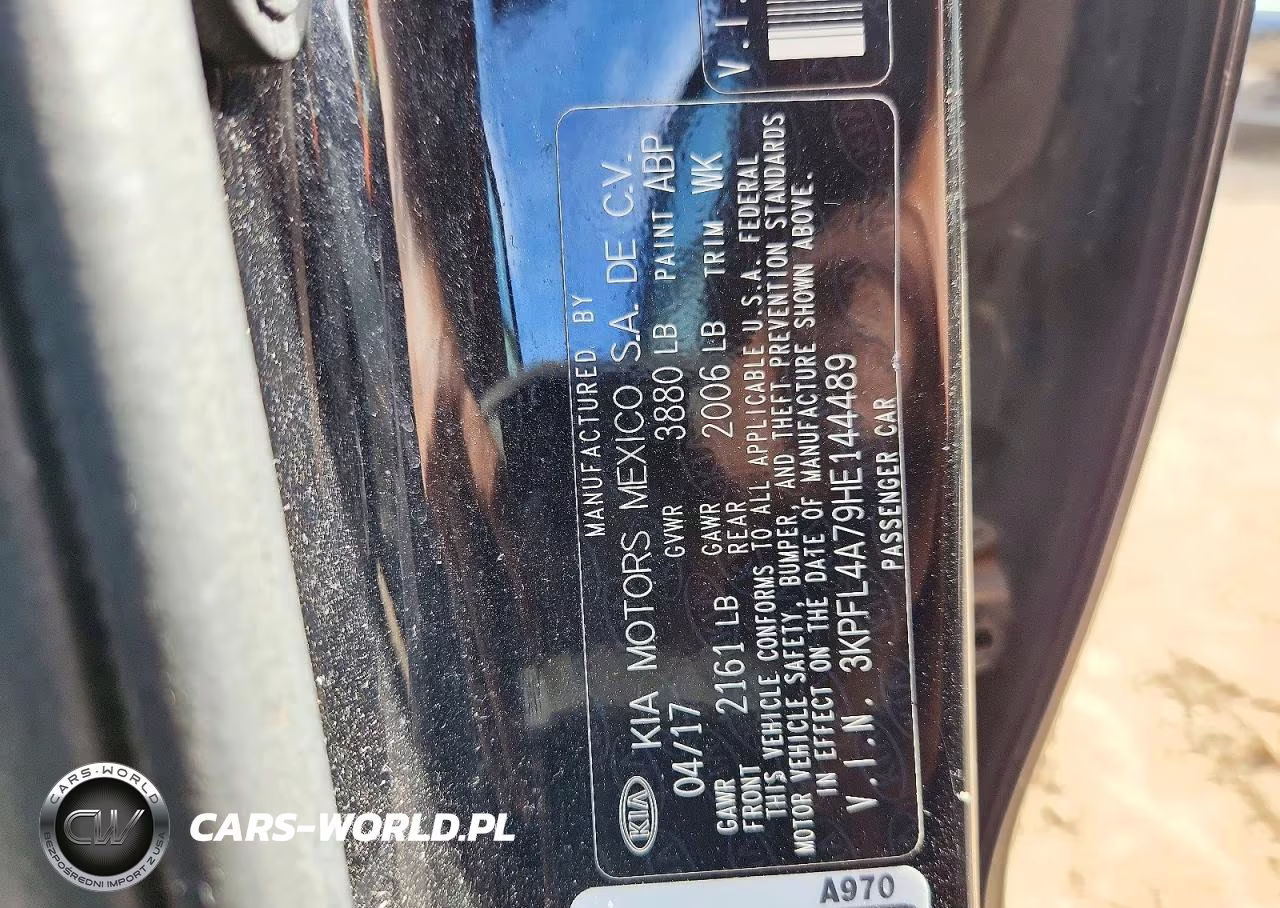 2017 Kia Forte S VIN:3KPFL4A79HE144489 - 13