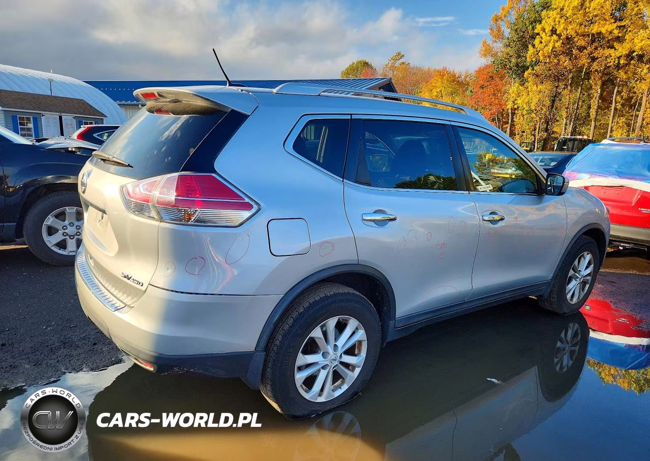 2015 Nissan Rogue Sv VIN:KNMAT2MV7FP557260 - 3