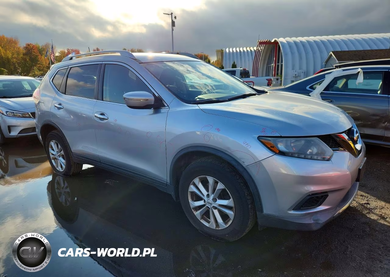 2015 Nissan Rogue Sv VIN:KNMAT2MV7FP557260 - 4