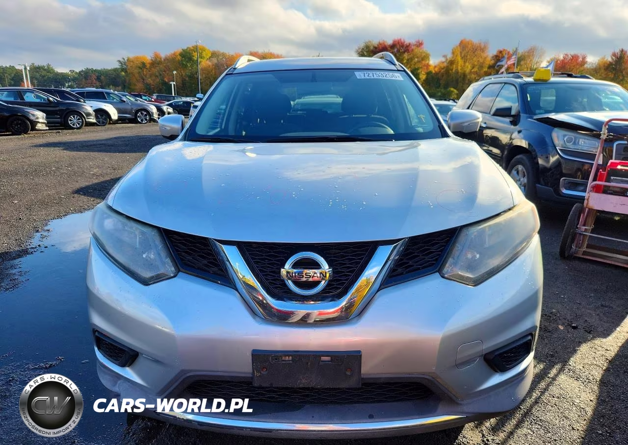 2015 Nissan Rogue Sv VIN:KNMAT2MV7FP557260 - 5