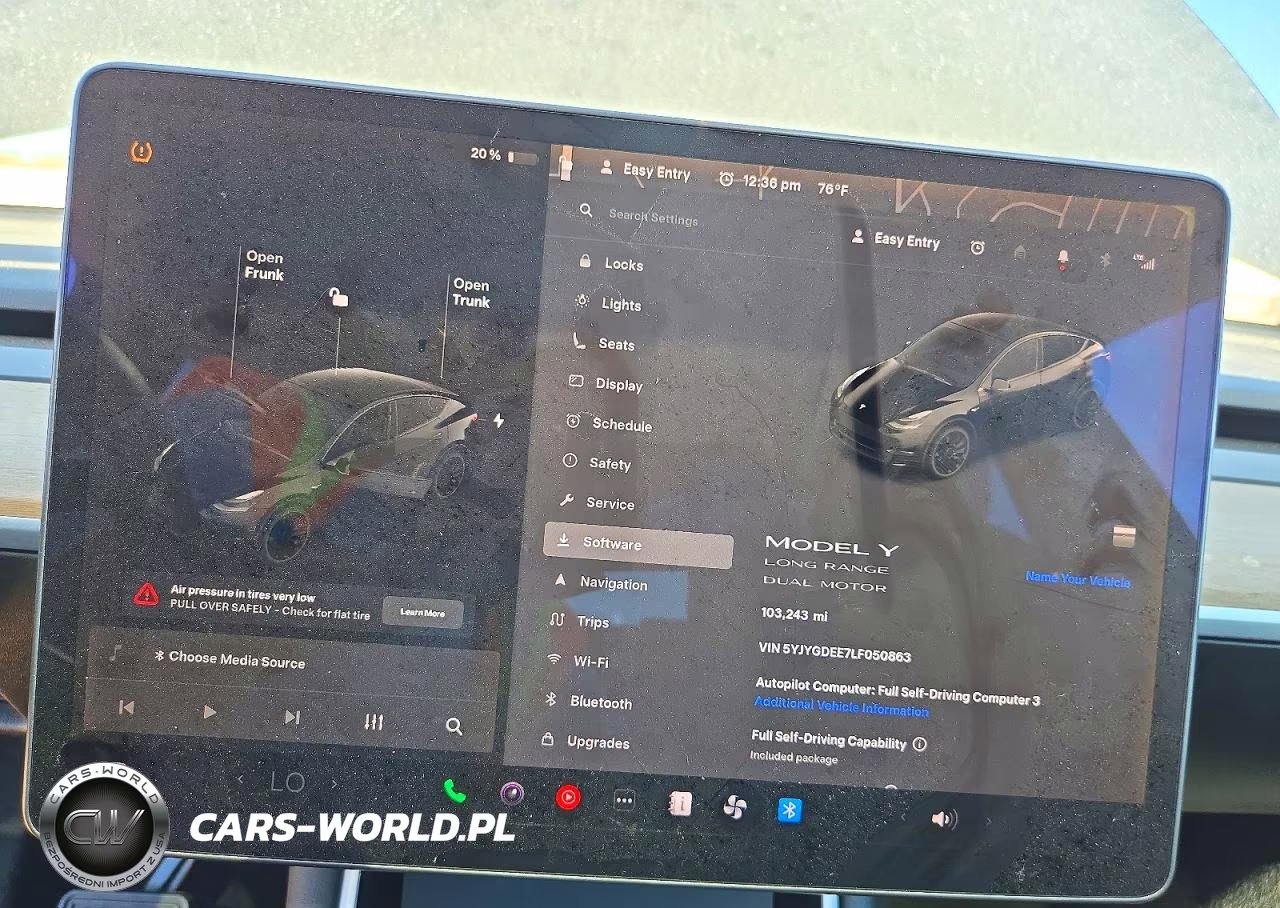 2020 Tesla Model Y VIN:5YJYGDEE7LF050863 - 9