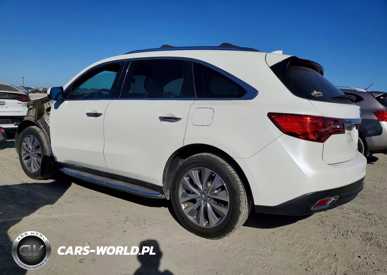 2015 Acura Mdx Technology VIN:5FRYD4H47FB021720 - 2