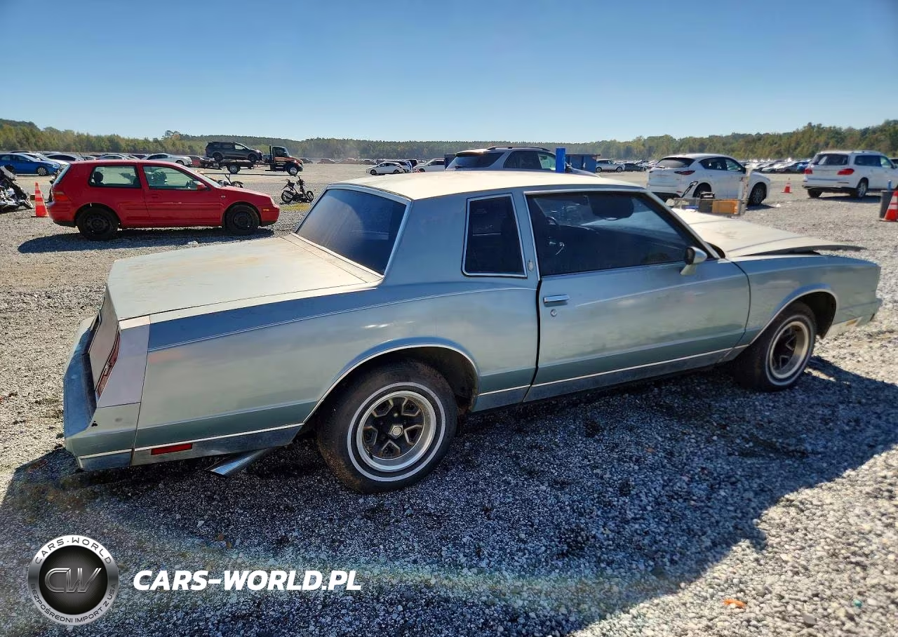 1981 Chevrolet Monte Carlo VIN:2G1AZ37K6B1413673 - 3