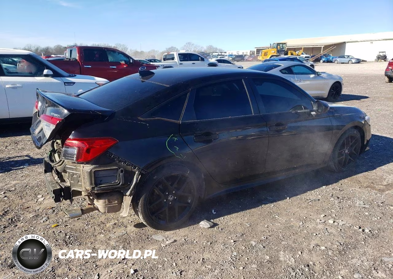 2022 Honda Civic Sport VIN:2HGFE2F58NH568561 - 3