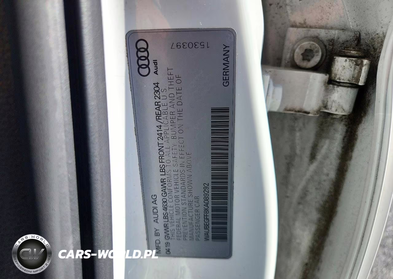 2019 Audi A3 Premium VIN:WAUBEGFF8KA089292 - 12