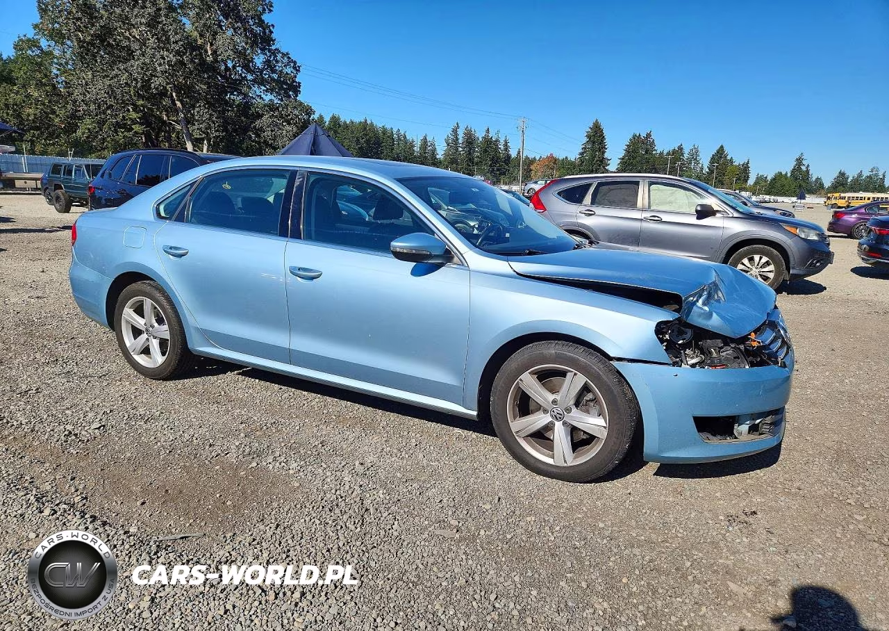 2012 Volkswagen Passat Se VIN:1VWBP7A3XCC061457 - 4