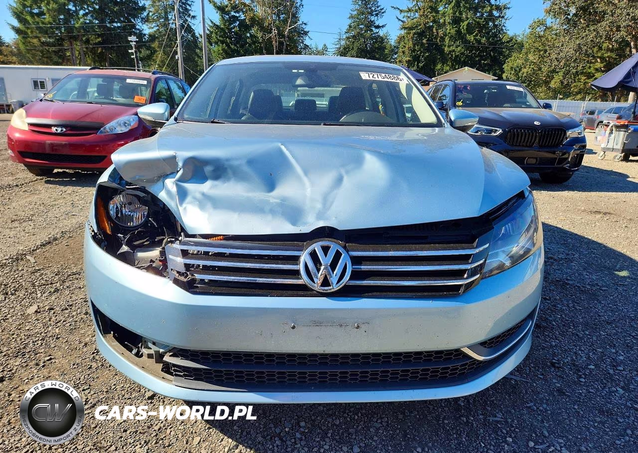 2012 Volkswagen Passat Se VIN:1VWBP7A3XCC061457 - 5
