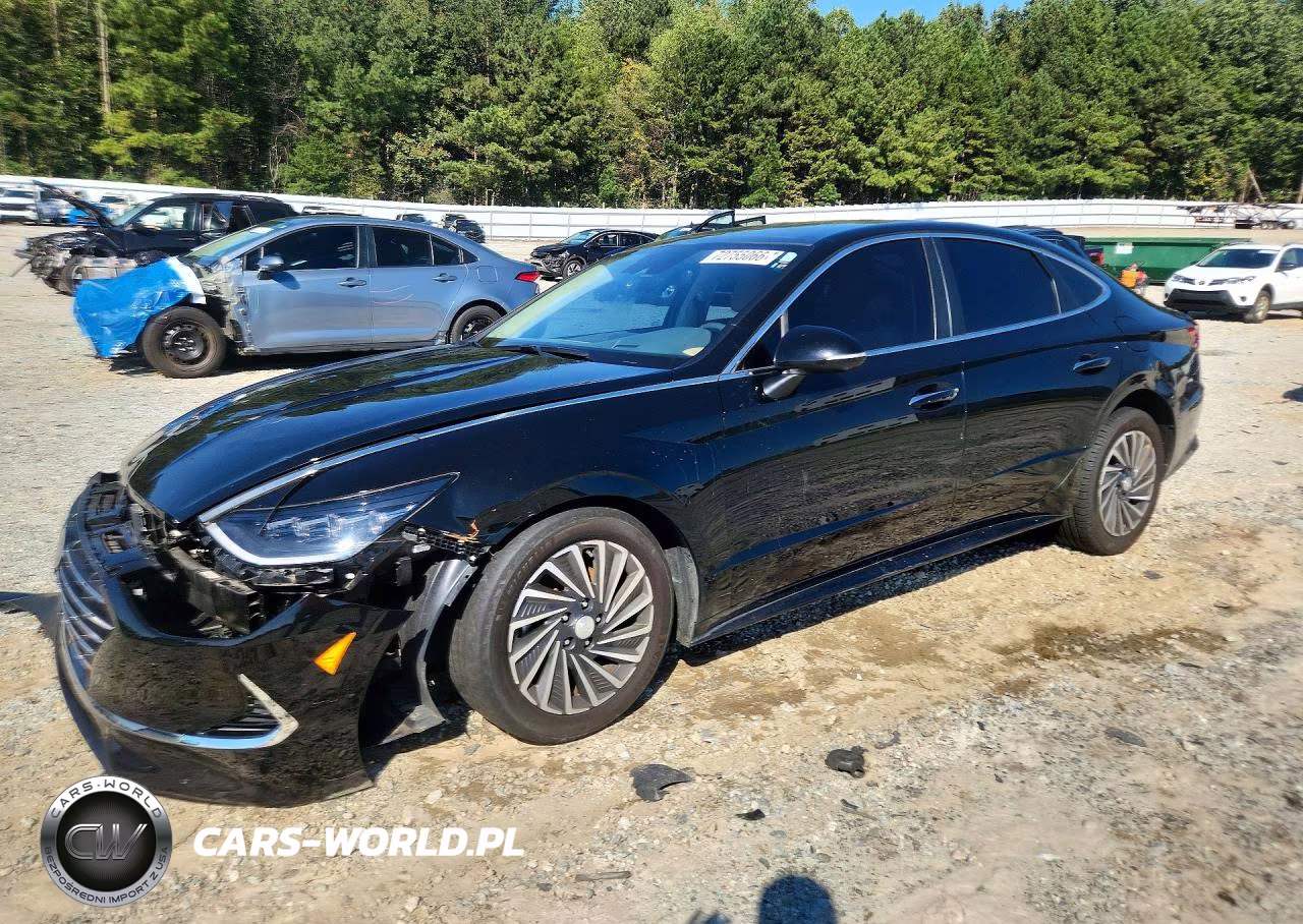 2022 Hyundai Sonata Hybrid Limited VIN:KMHL54JJ9NA049014 - 1
