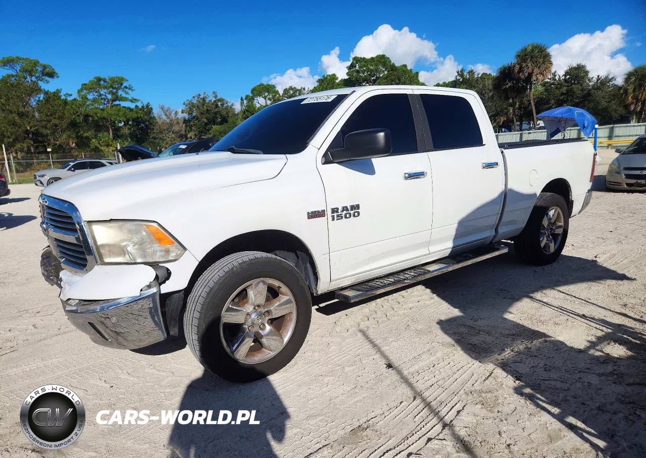 2014 Ram 1500 Slt VIN:1C6RR6TT8ES363414 - 1