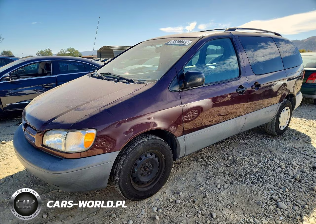 1999 Toyota Sienna Le VIN:4T3ZF13C9XU111993 - 1