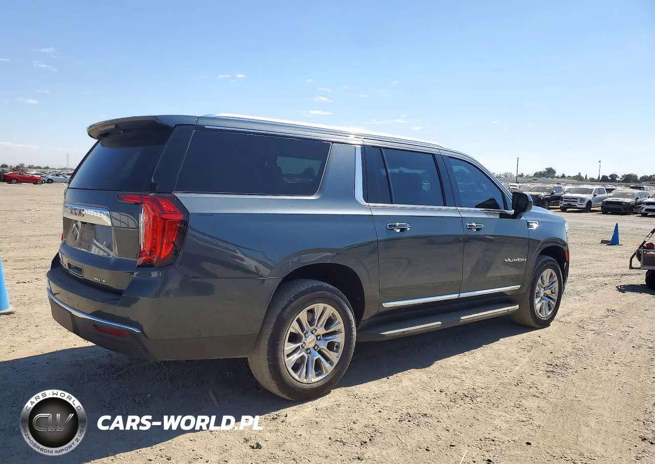 2021 GMC Yukon Xl K1500 Slt VIN:1GKS2GKT3MR456390 - 3