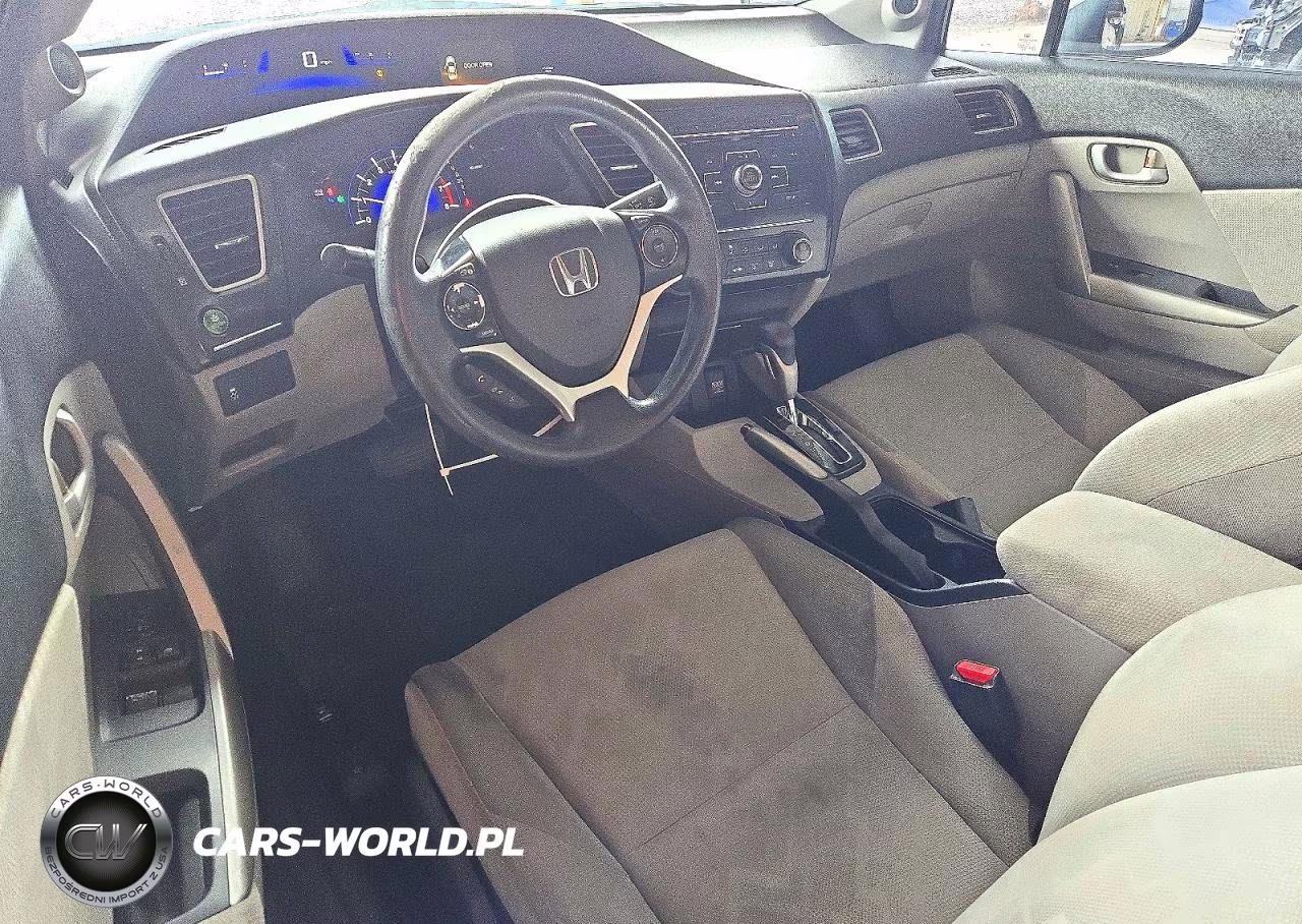 2013 Honda Civic Lx VIN:2HGFG3B5XDH503702 - 8