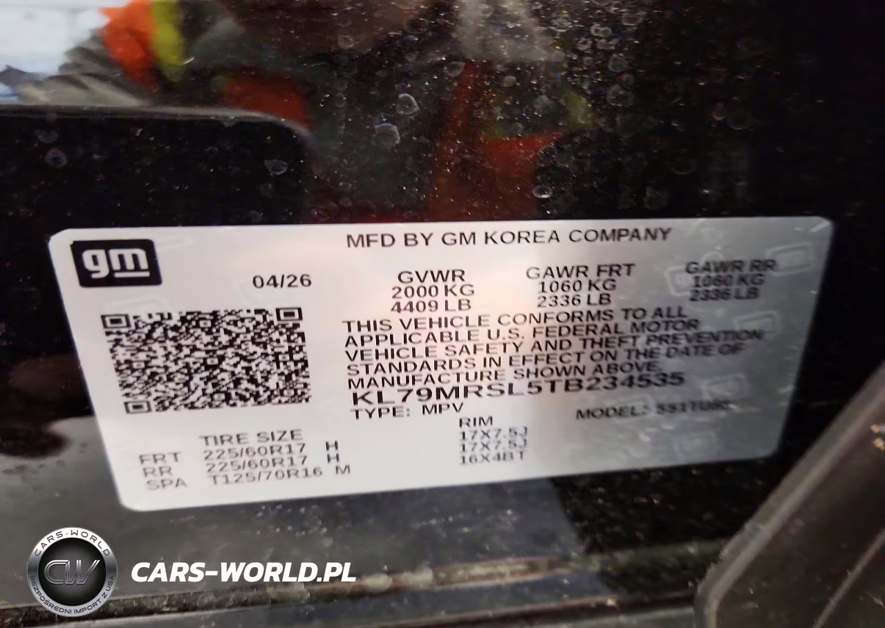 2026 Chevrolet Trailblazer Lt VIN:KL79MRSL5TB234535 - 13