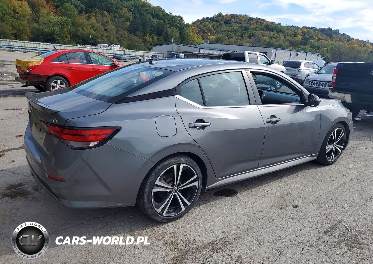 2020 Nissan Sentra Sr VIN:3N1AB8DV2LY219879 - 3