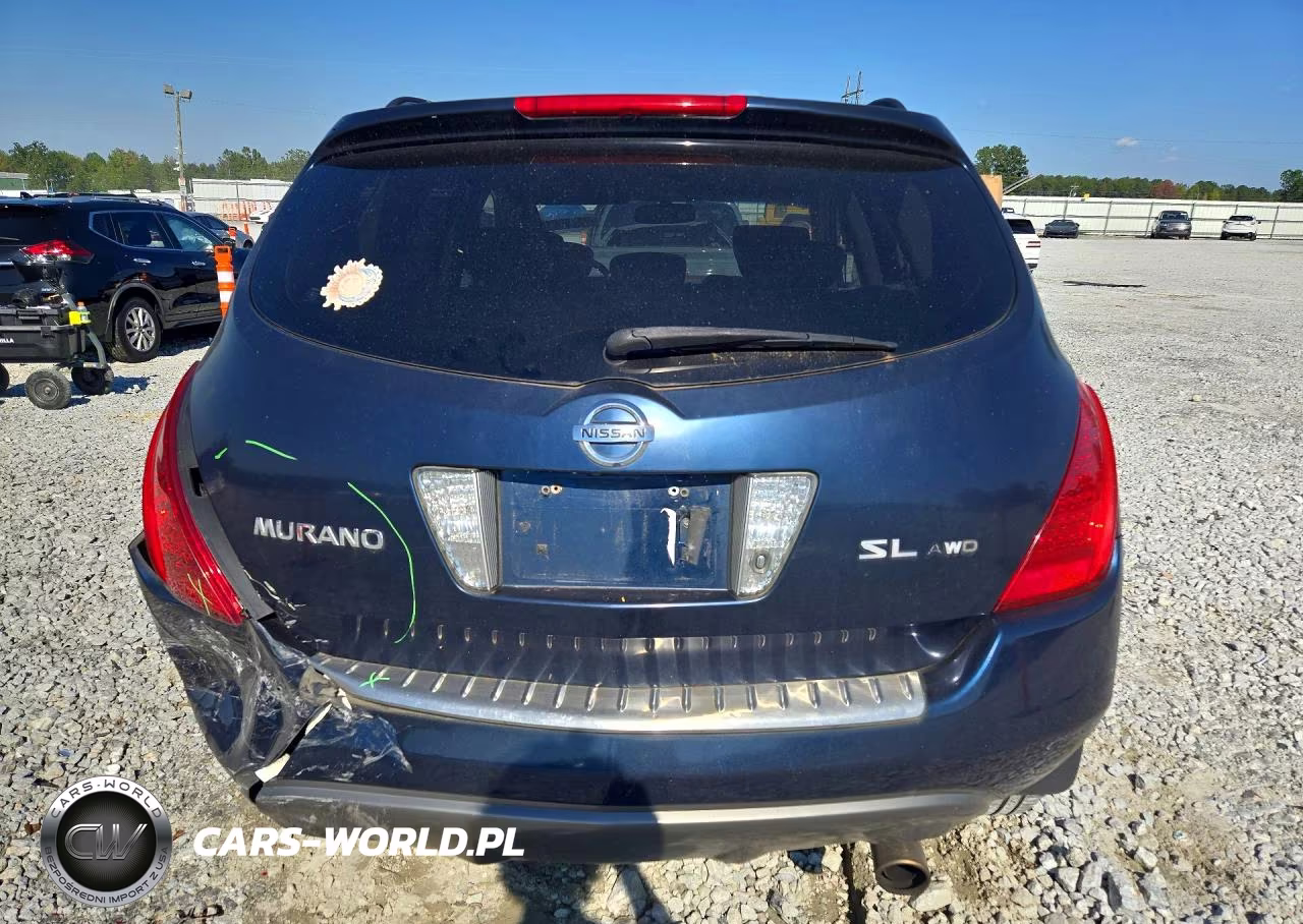 2006 Nissan Murano Sl VIN:JN8AZ08W96W532859 - 6