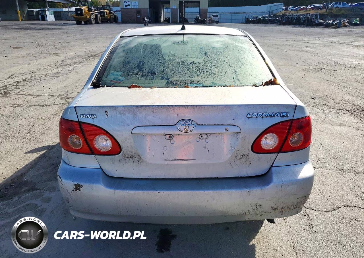 2006 Toyota Corolla Le VIN:2T1BR32E56C565965 - 6