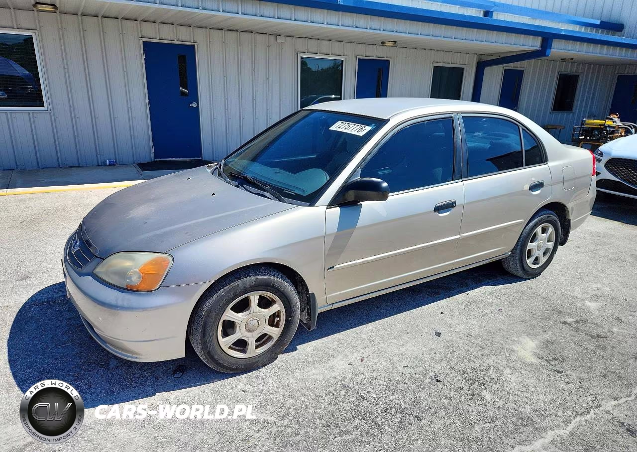 2001 Honda Civic Lx VIN:1HGES15531L025437 - 1