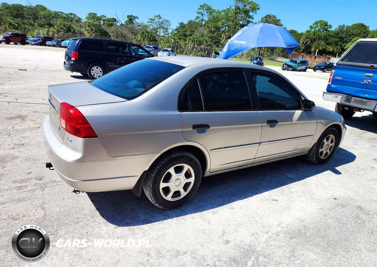 2001 Honda Civic Lx VIN:1HGES15531L025437 - 3