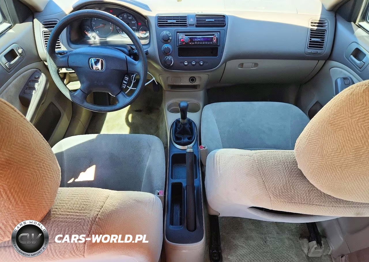 2001 Honda Civic Lx VIN:1HGES15531L025437 - 8