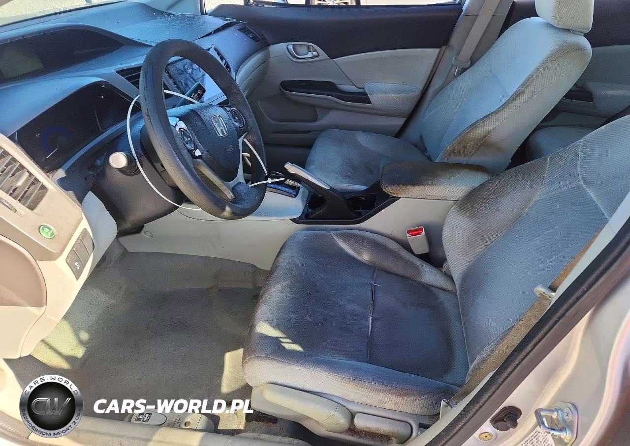 2012 Honda Civic Lx VIN:2HGFB2F59CH611455 - 7