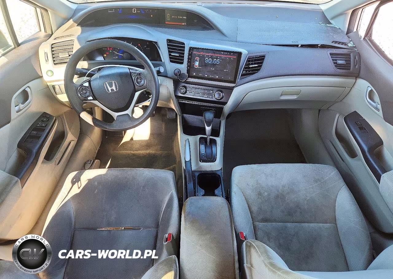 2012 Honda Civic Lx VIN:2HGFB2F59CH611455 - 8