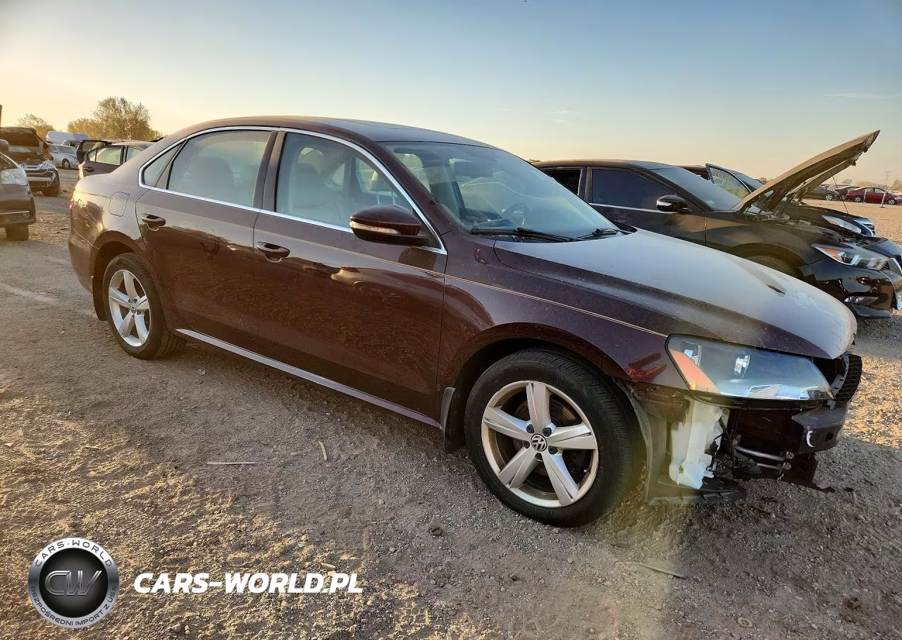 2012 Volkswagen Passat Se VIN:1VWBP7A35CC097430 - 4